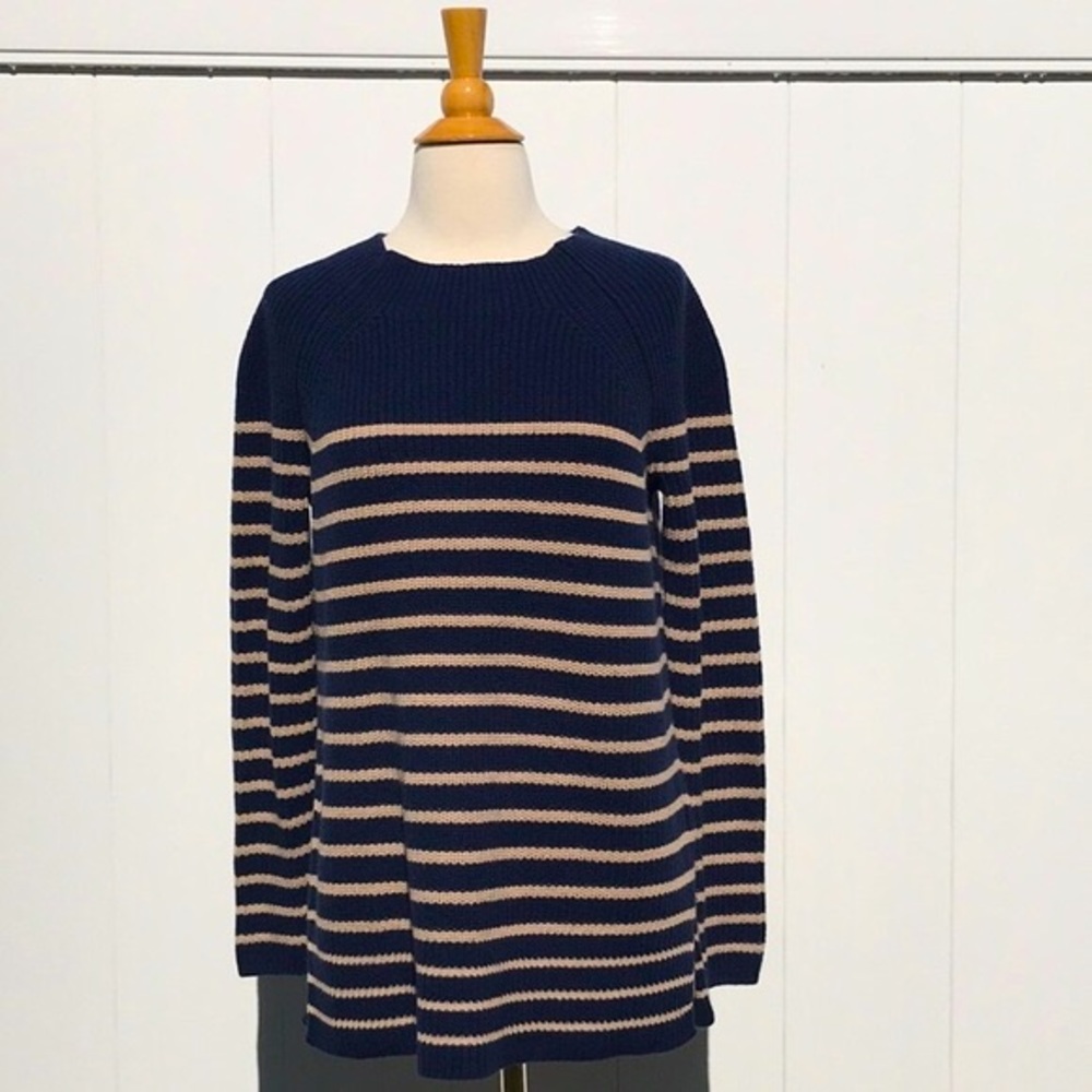 NWOT Lands End Striped Sweater